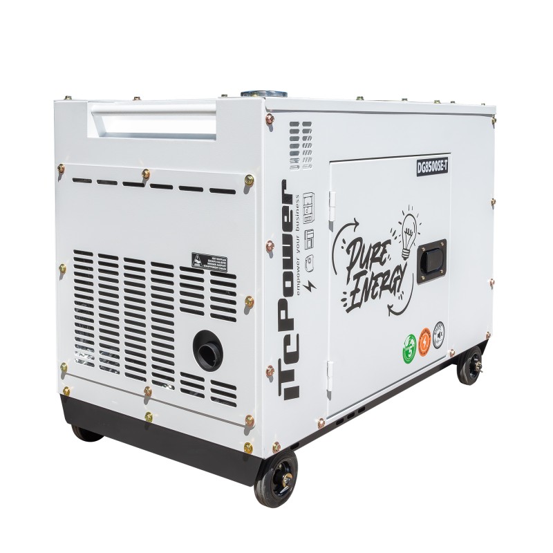 ⚡Generador eléctrico diésel 5,7kW / 7,9kVA (230/400V) de ITCPower