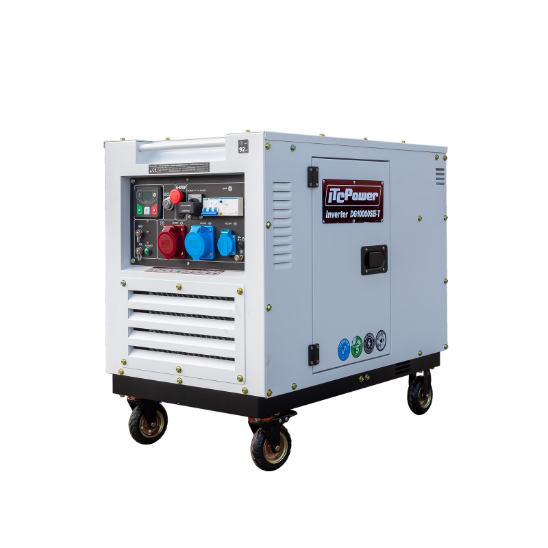 Generador Diésel Inverter 8,5KW / 10,6KVA  Mono + Trif  ITCPower⚡