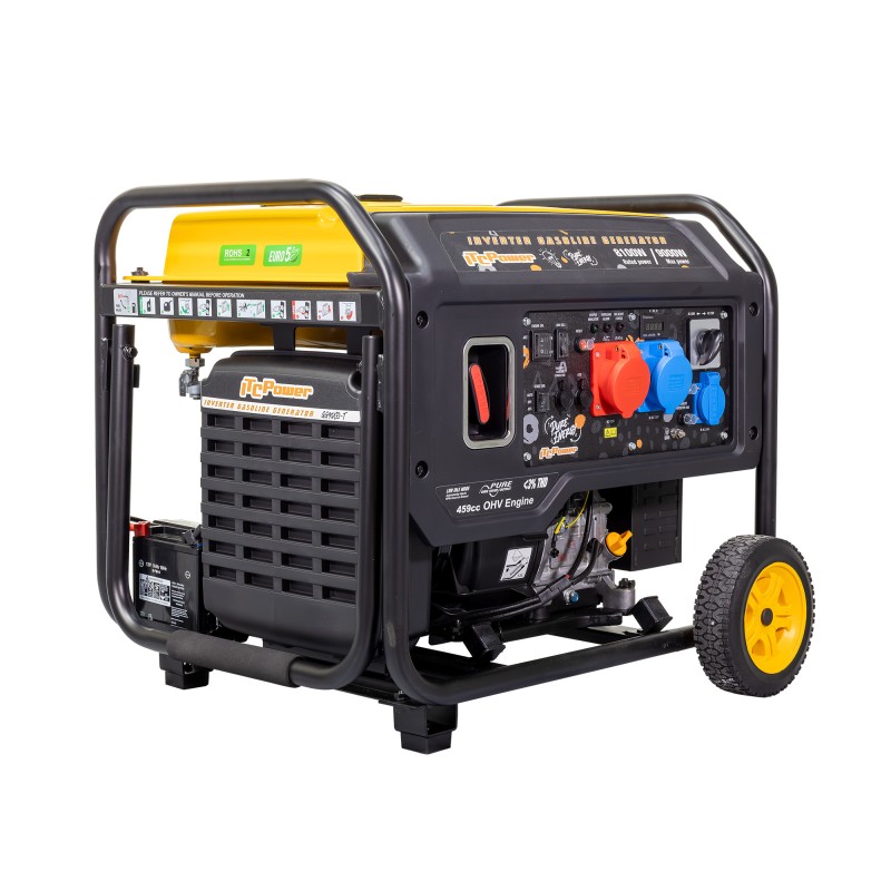 GG90XEi-T Generador inverter gasolina abierto 9 KW / 230V ITCPower