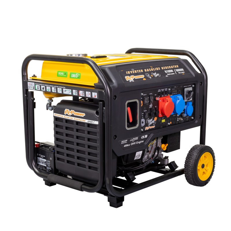 GG90XEi-T Generador inverter gasolina abierto 9 KW / 230V ITCPower