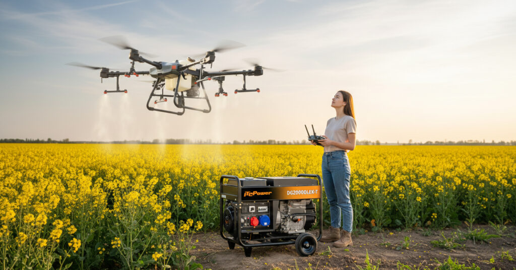 Generador para drones agrícolas_ITCPower_DG20000LEK-T
