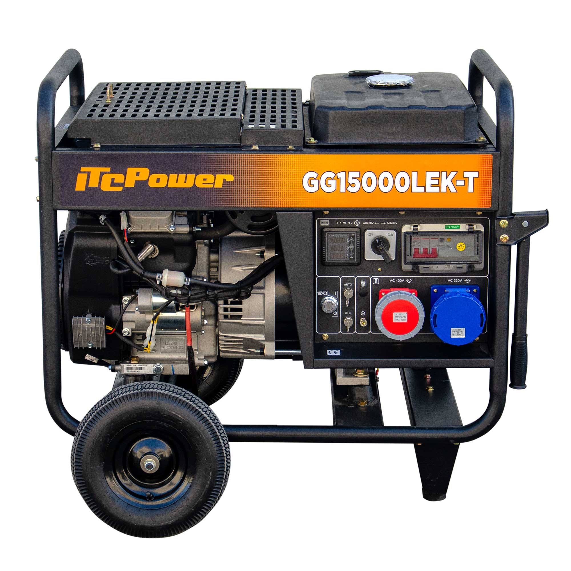 ⚡ NUEVO! Generador Gasolina Monofásico y Trifásico GG15000LEK-T⚡